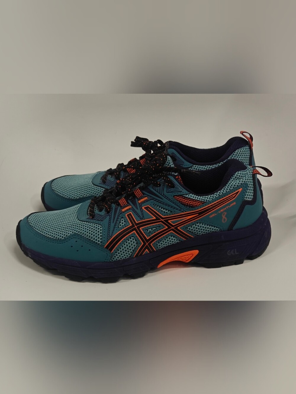 ASICS GEL-Venture 8 Women’s Running Shoes Misty Pine/Nova Orange US 8 (25.0 cm)